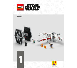 75393-TIE Fighter & X-Wing Mash-up - INSTRUCTIONS ONLY Instructions LEGO®