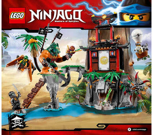 70604-Tiger Widow Island - INSTRUCTIONS ONLY Instructions LEGO®