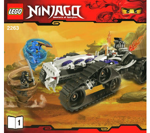 2263-Turbo Shredder - INSTRUCTIONS ONLY Instructions LEGO®