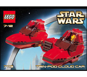 7119-Twin - Pod Cloud Car - INSTRUCTIONS ONLY Instructions LEGO®