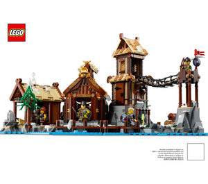 21343-Viking Village - INSTRUCTIONS ONLY