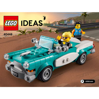 40448-Vintage Car - INSTRUCTIONS ONLY