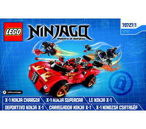 70727 - X-1 Ninja Charger - INSTRUCTIONS ONLY Instructions LEGO®