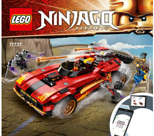 71737 - X-1 Ninja Charger - INSTRUCTIONS ONLY