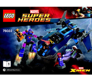 76022 - X-Men vs. The Sentinel - INSTRUCTIONS ONLY Instructions LEGO®