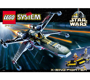 7140- X-wing Fighter - INSTRUCTIONS ONLY Instructions LEGO®