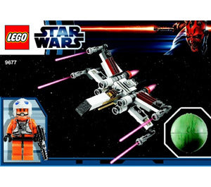 9677-X - wing Starfighter & Yavin 4 - INSTRUCTIONS ONLY Instructions LEGO®