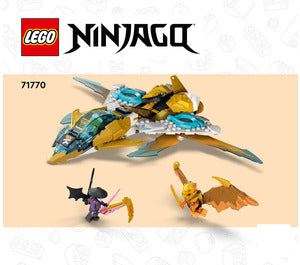 71770-Zane's Golden Dragon Jet - INSTRUCTIONS ONLY