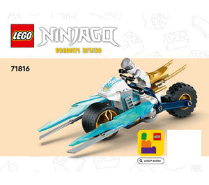 71816-Zane's Ice Motorcycle - INSTRUCTIONS ONLY