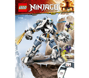 71738-Zane's Titan Mech Battle - INSTRUCTIONS ONLY