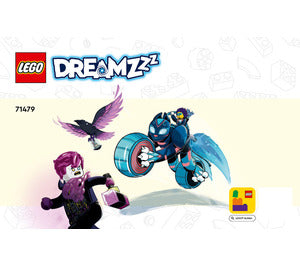 71479-Zoey's Cat Motorcycle - INSTRUCTIONS ONLY Instructions LEGO®