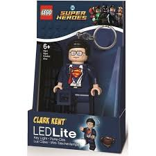 LED Key Light Clark Kent Key Chain Keychain LEGO®   