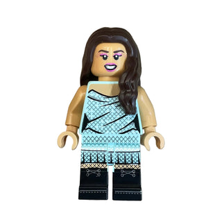 Olivia Rodrigo - Light Aqua Outfit, edi016 - LEGO® Editions Minifigure