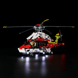 Lightailing Light Kit For Airbus H175 Rescue Helicopter, 42145 Light up kit lightailing   