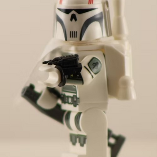 MANDO EXECUTIONER WHITE Custom Printed & Inspired Lego Star Wars Minifigure Custom minifigure BigKidBrix
