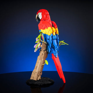 Scarlet Macaw Creature Bricker Builds