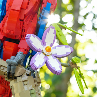 Scarlet Macaw Creature Bricker Builds