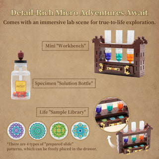 PANTASY Microscope, 85034 Building Kit Pantasy®