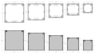 Cube Stackers 4x8 Scobo Design, LLC