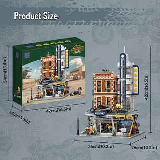 Pantasy Motorcycle Restaurant, 85024 Building Kit Pantasy®