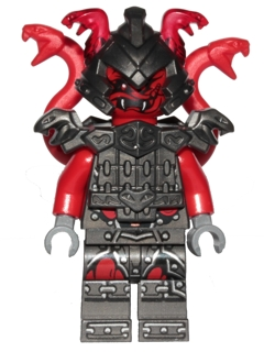 Vermillion Warrior, njo0308 - LEGO® Ninjago Minifigure