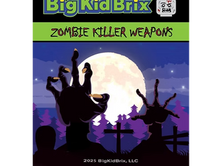Zombie Killer Black Weapon Pack Custom, Accessory BigKidBrix