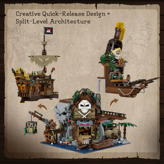 Pantasy The Pirates Pub, 85022 Building Kit Pantasy®
