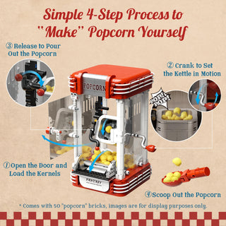 Popcorn Machine, 85046 Building Kit Pantasy®