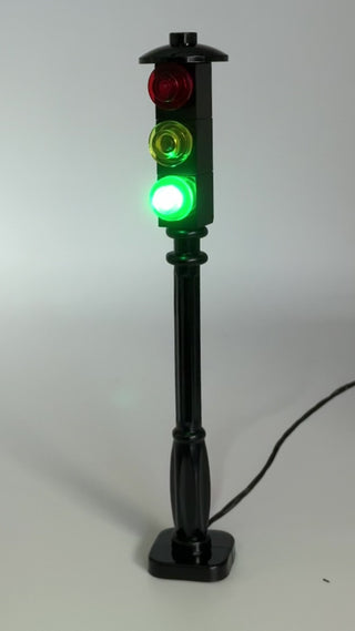 LED Changing Traffic Light, USB, ACC-T Custom Parts United Brick Co®