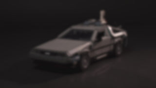 Back to the Future Time Machine 10300 Custom Lighting Kit for LEGO® Set Light up kit United Brick Co®