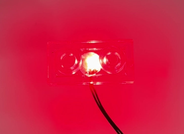 1x2 LED Light-up Plate, DIY System, LS1x2P-DC Custom Parts United Brick Co®