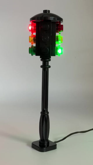 LED Two-Sided Changing Traffic Light, USB, ACC-T2 Custom Parts United Brick Co®