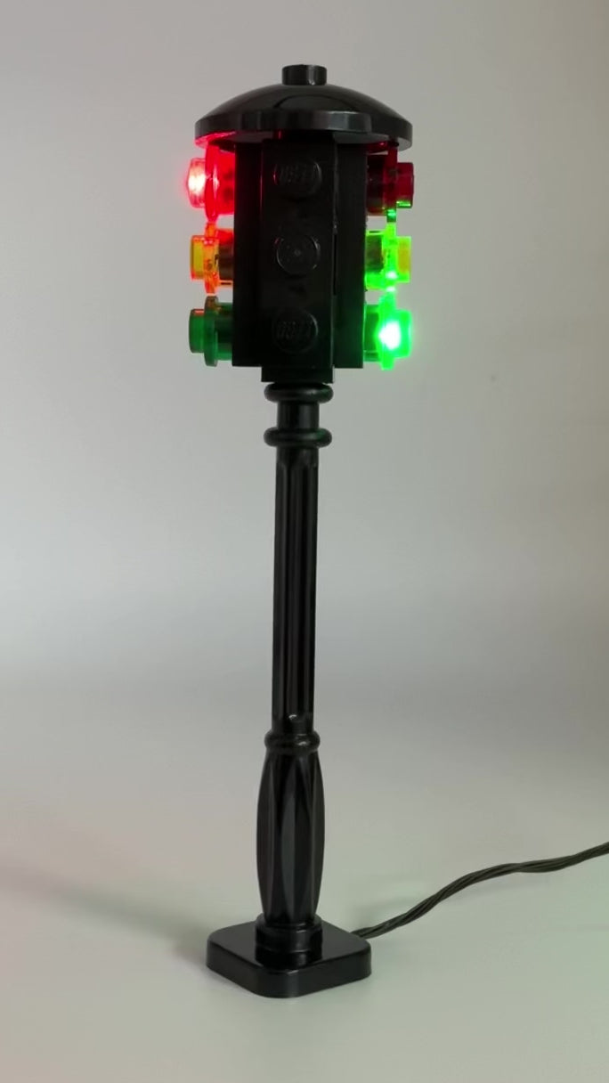 LED Two-Sided Changing Traffic Light, USB, ACC-T2 Custom Parts United Brick Co®
