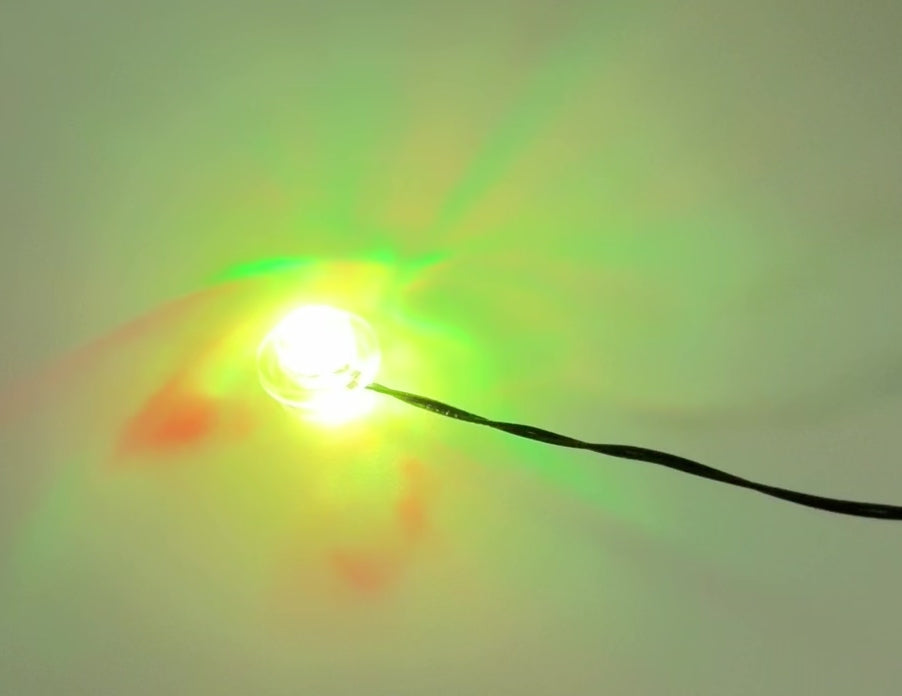 1x1 Stud LED Light-up Round Plate, USB Powered, LS1x1RP Custom Parts United Brick Co®