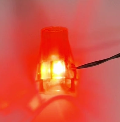 1x1 Flashing LED Light-Up Cone, DIY System, LFCON-DC Custom Parts United Brick Co®