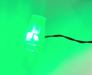 1x1 Flashing LED Light-up Cone, USB Powered, LFCONU Custom Parts United Brick Co®