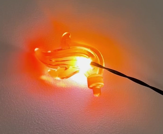 LED Light-Up Flickering Flame, DIY System, LF-DC Custom Parts United Brick Co®