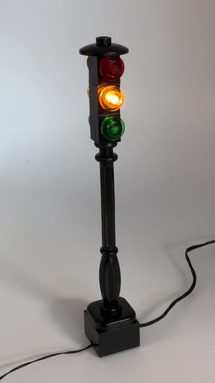 LED Changing Traffic Light, DIY System, Reconnectable, ACC-T-LA Custom Parts United Brick Co®