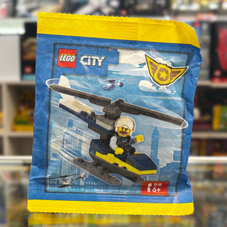 Policeman with Helicopter paper bag, 952402 Building Kit LEGO®