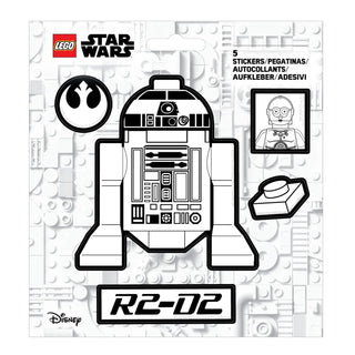 LEGO® Star Wars™ Sticker - R2-D2™ Black & White (53752)