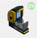 Modular Arcade Cabinets Custom Building Set (Chris McVeigh) Building Kit LEGO® Modular Arcade Racer Cabinet