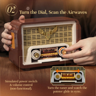 Retro Radio, 85048 Building Kit Pantasy®