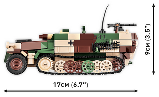 COBI Sd.Kfz. 251/9 "Stummel" Half-Track : Set #2283 Cobi Kit Cobi Toys