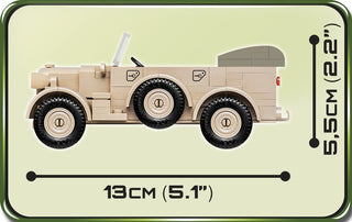 COBI 1937 Horch 901 (KFZ. 15): Set #2256 Cobi Kit Cobi Toys