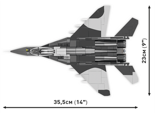 COBI MIG-29 (UA/PL) Jet Fighter : Set #5840 Cobi Kit Cobi Toys