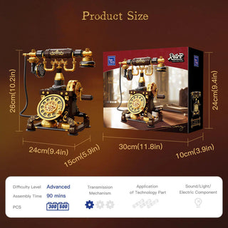 Pantasy Retro Phone, 85018 Building Kit Pantasy®