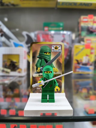 Ninja - Princess, Green, cas212 Minifigure LEGO® Like New With Stand and Card