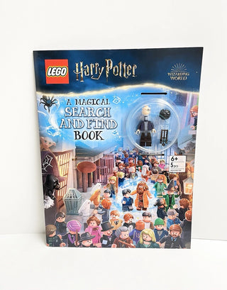Harry Potter A Magical Search and Find Book - Book with Harry Potter Mini-Fig Official LEGO® Building Kit LEGO®