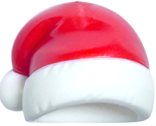 Mini Winter Santa Hat "No 1", #6427243 Part LEGO®   