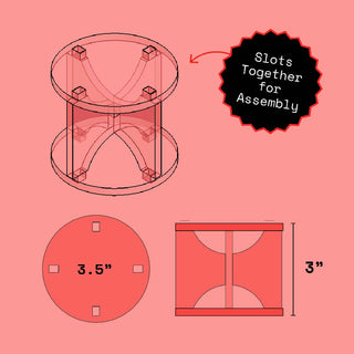 Flat Display Stand Scobo Design, LLC